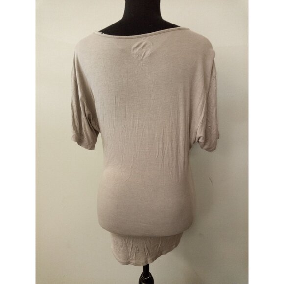 Inc. International Concepts Grey Silver Bling Tee Size Small - Picture 3 of 7